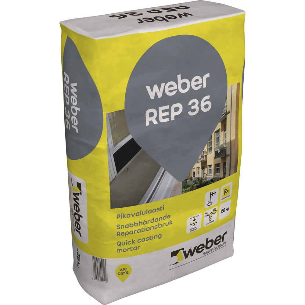 Webber Rep 370 weber.vetonit REP 36 - Aukštos stiprio klasės, pagreitinto kietėjimo ...