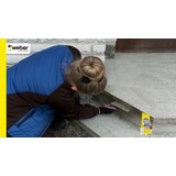 Betoninių laiptų remontas su weber Outdoor Repair remontiniu ir lyginamuoju mišiniu Thumbnail