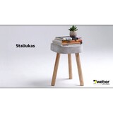 Pasigaminkite modernų staliuką iš HobbyConcrete betono Thumbnail