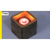 Pasigaminkite žvakidę iš weber HobbyConcrete betono Thumbnail
