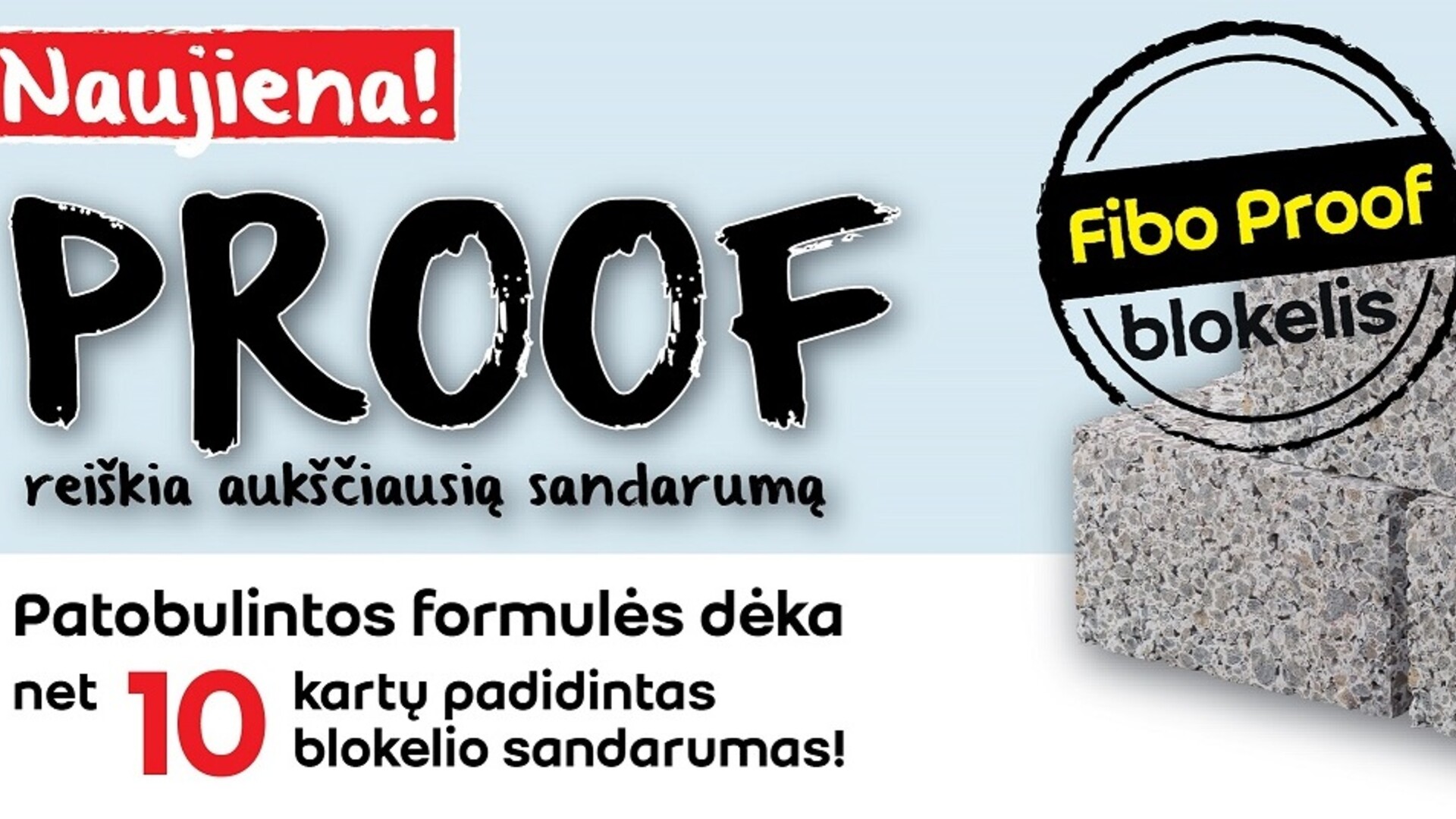 Fibo Proof blokeliai Fibo Proof blokeliai